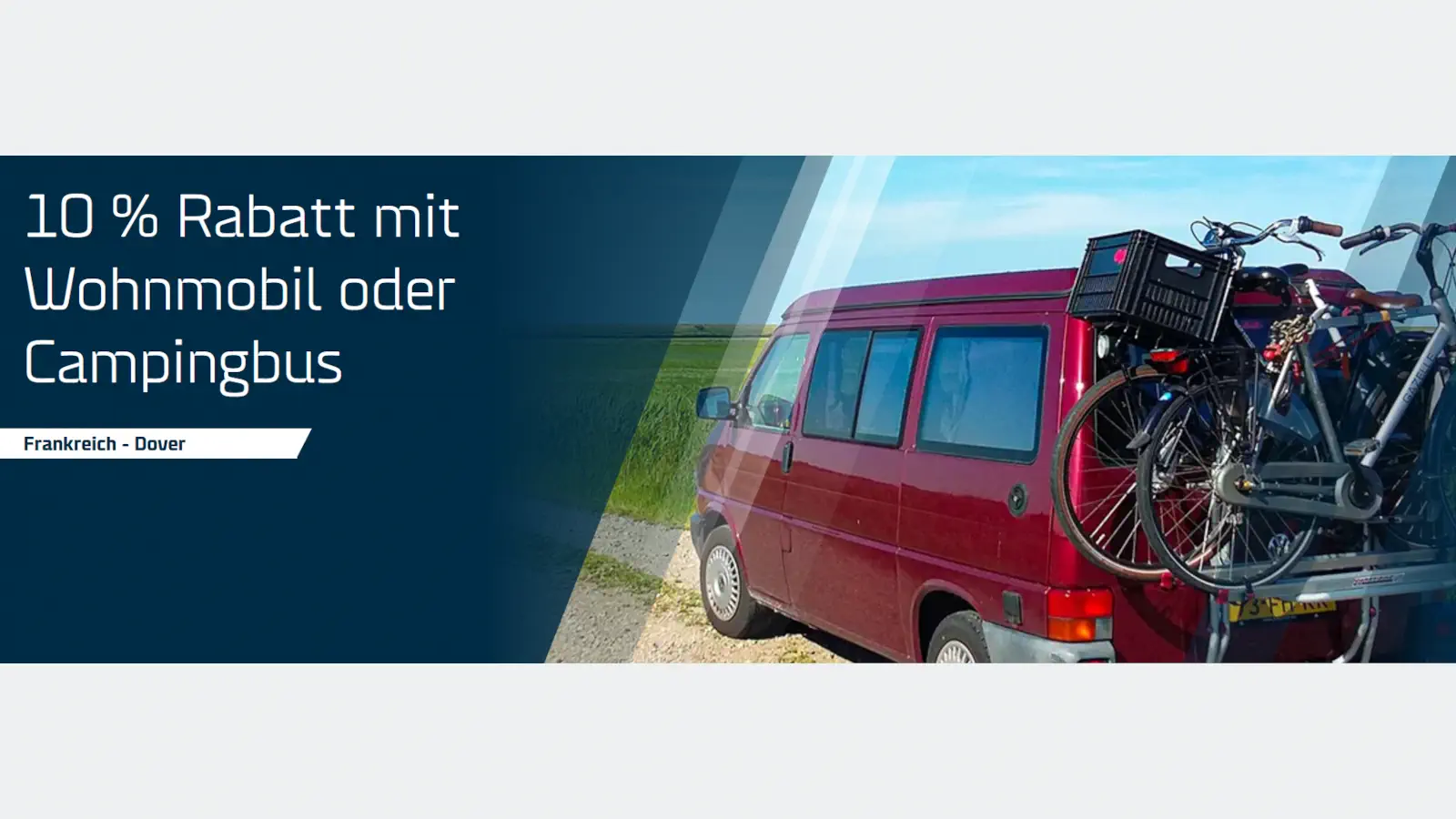 Zniżka DFDS Camper - podróżuj do Anglii z rabatem do 10%.