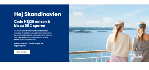 Oferta wczesnej rezerwacji Finnlines Hej 2026 - do 55% zniżki