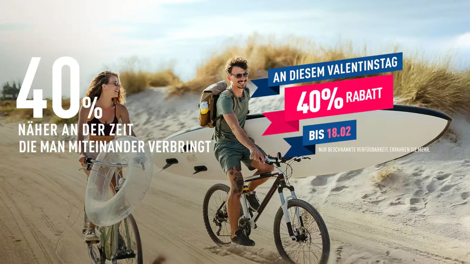 GNV Walentynkowa oferta z 40% zniżką na przeprawy promowe