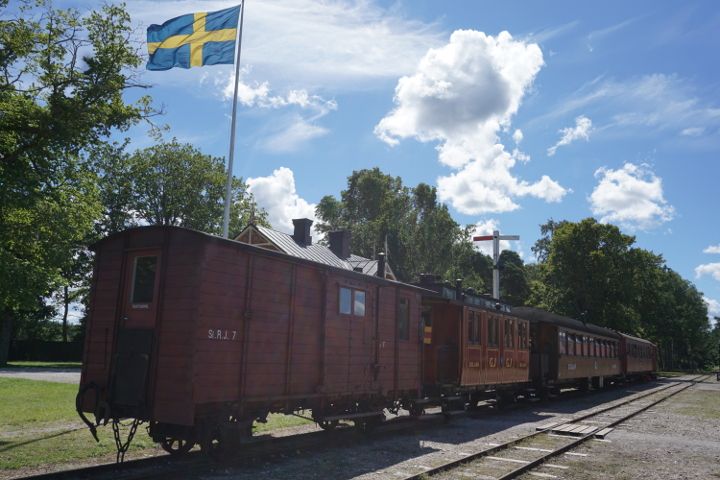 Gotlandstaget Museum Railway w Dahlem Hesselby