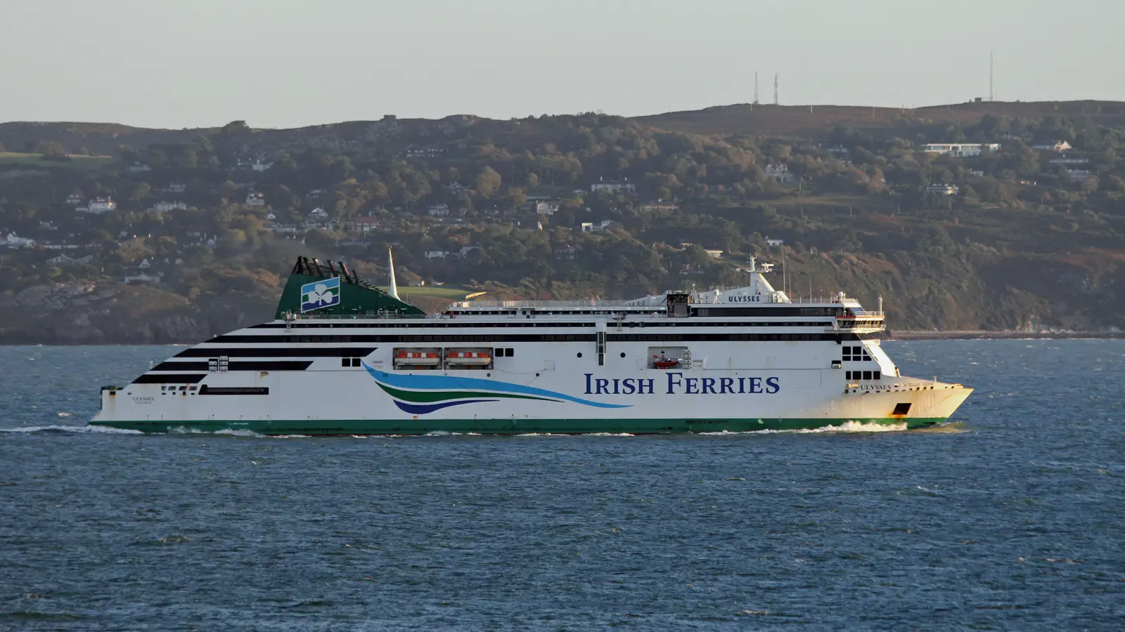 ULYSSES z Irish Ferries kursuje między Dublinem a Holyhead.