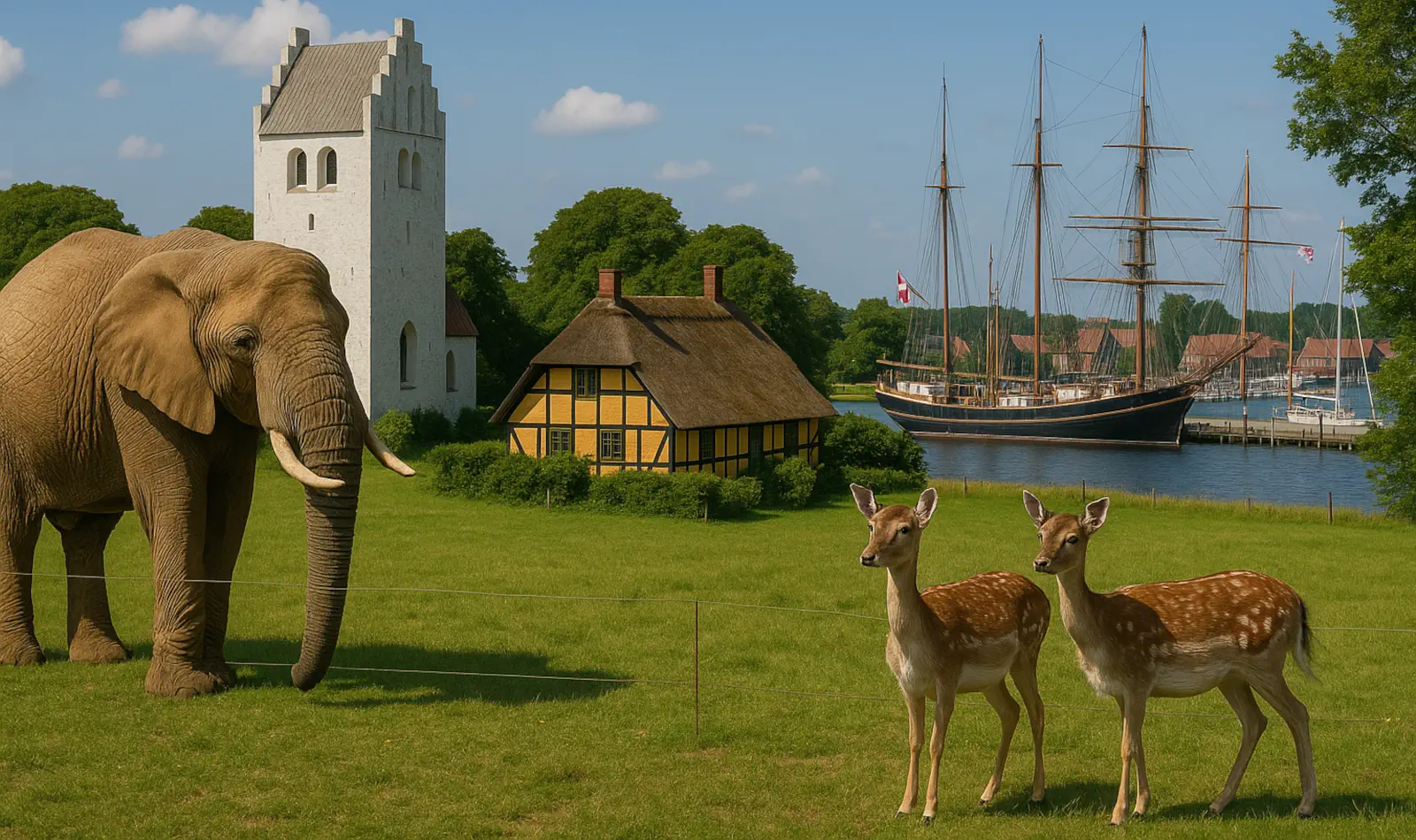 Den Knuthenborg Safaripark kannst du auch prima mit anderen Ausflügen kombinieren.