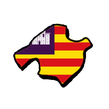 Mapa i flaga Majorka