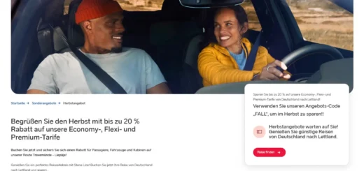 Stena Line Jesienna oferta z 20% zniżką do Łotwy