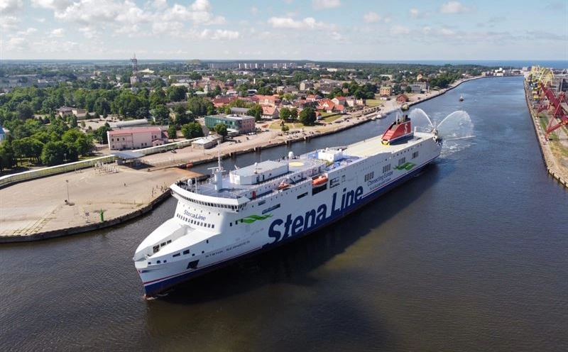 Prom Stena Line w Ventspils