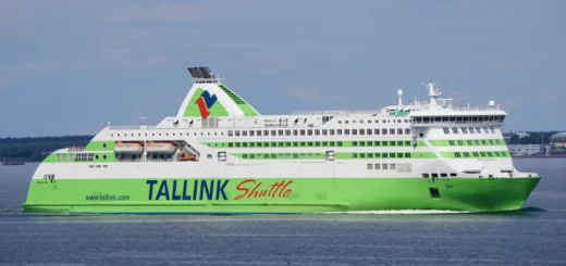 Prom Tallink Silja Star jest w służbie na trasie Tallinn-Helsinki-Tallinn.