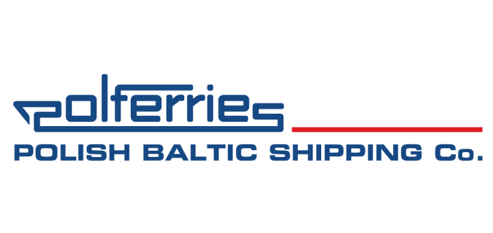 Logo firmy spedycyjnej Polferries