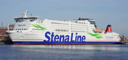Stena Line Prom Stena Germanica na terminalu promowym w Kiel.
